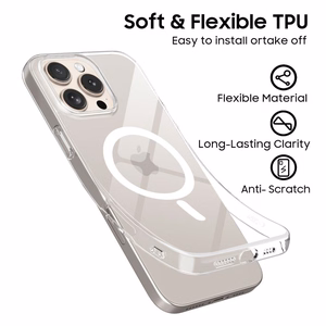 Tech-Protect FlexAir MagSafe iPhone 16e Ümbris - Clear