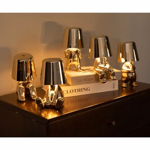 Laua lamp voodikõrval GOLD MAN Kunst Deco standing (versioon 1) MLTL