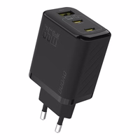 Dudao A29 65W GaN Wall Laadija 2 x USB-C + 1 x USB-A - must