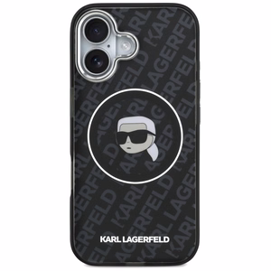 Karl Lagerfeld IML Karl Head Logo MagSafe Ümbris jaoks iPhone 17 - Must