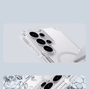 Nillkin Nature TPU Pro чехол совместимый с MagSafe для Samsung Galaxy S26 Ultra белый