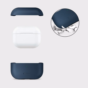 Tech-Protect NaturalFit Ümbris jaoks AirPods Pro 3 - Navy Sinine