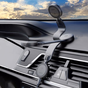 Dudao F21 Pro 15W MagSafe Induktiivne Car Laadija - must