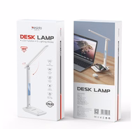 Yesido Lauaarvuti lamp DS20 induction koos LCD ekraan valge