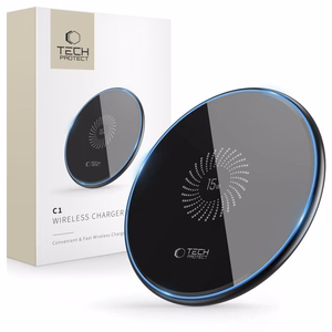 Tech-Protect QI15W-C1 induktiivne laadija 15W - must