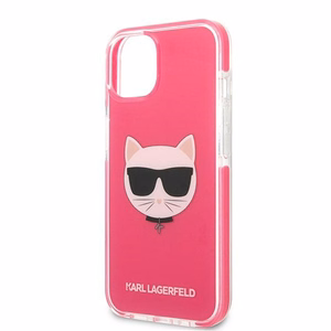 KARL LAGERFELD KLHCP13STPECPI IPHONE 13 MINI 5.4 "ÜMBRIS FUCHSIA/FUSCHIA CHOUPETTE HEAD