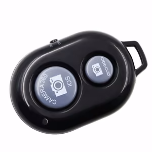 Bluetooth пульт дистанционного управления для фото чёрный