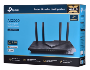 TP-Link Archer AX3000 mitme-gigabiti Wi-Fi 6 ruuter 2,5G pordiga