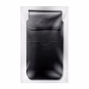 ROYAL - Leather universal flap pocket / black - Size 2XL+wide - SAMSUNG A12 / NOTE 9 / XIAOMI REDMI NOTE 10 PRO