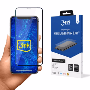 9H 3mk HardGlass Max Lite™ glass jaoks iPhone X