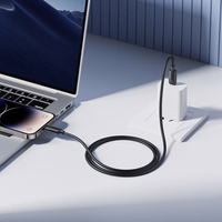 Borofone kaabel BX123 Leya - C-tüüpi piksekaabel - PD 30W 1 meeter valge