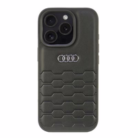 Audi Synthetic Leather iPhone 16 Pro 6.3" must/must hardcase AU-TPUPCIP16P-GT/D2-BK