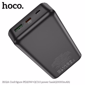 Powerbank Hoco 20000 mAh QC3.0 PD 3A 20W J102A must
