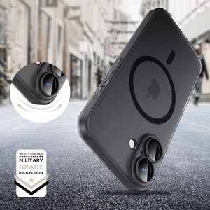 Tech-Protect MagSlim MagSafe iPhone 16 Ümbris - Must