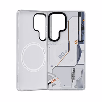 Benks Dynamic Magnetic Mecha Ümbris (D045) jaoks Samsung Galaxy S25 Ultra valge