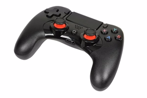 iBox IGP4 mängukontroller must Bluetooth Gamepad analoog / digitaal Android, PC, PlayStation 4, iOS