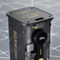 Akupank Dudao "K16Pro" Must 20000mAh 22.5W (QC3.0/ USB) (LED ekraan)