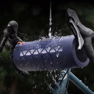 Rockbros AS-144 ROAD TO SKY handlebar bicycle bag, waterproof, 4 l - blue