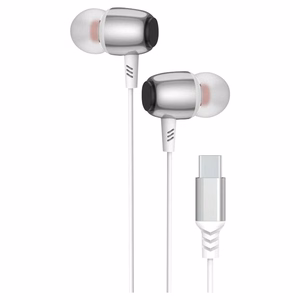 Wire earbuds USB C (DAC) sinine Star M09C 1,2 m valge