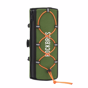 Rockbros TL002 ROAD TO SKY 1.5L jalgratta juhtraua kott veekindel - roheline