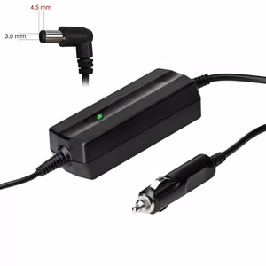 Autolaadija sülearvutile Akyga AK-ND-76 (19.5V /2.31A 45W 4.5 x 3.0mm + pin) HP 1.2m