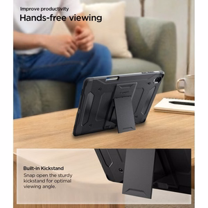 Spigen Tough Armor Pro  Samsung Galaxy Tab S12+ 12.6" ümbris, must