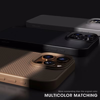 Wozinsky Carbon Fiber Ümbris with MagSafe jaoks Samsung Galaxy S25+ - Brown