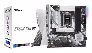 Asrock B760M Pro RS Intel B760 LGA 1700 micro ATX emaplaat