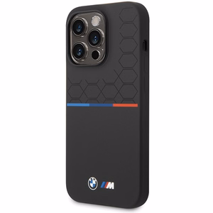 BMW Silicone Pattern чехол iPhone 15 Pro Max - чёрный