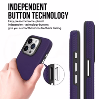 Vmax Kolmnurkne ümbris Samsung Galaxy A15 4G / A15 5G tumelillaks