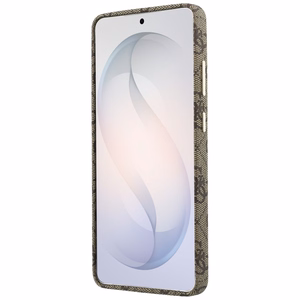 Guess ümbris 4G Script MagSafe Samsung Galaxy S26 Ultra jaoks pruun