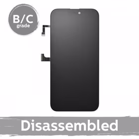 LCD ekraan ühilduv iPhone 15 Pro must / + Proximity Sensor Flex / 100% Originaal (8.5/10 lahtivõetud)