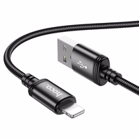 Kaabel USB A to Lightning Hoco 2,4A 1 m X89 must
