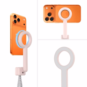 Tech-Protect L10S Bluetooth-selfikepp, roosa ja hall