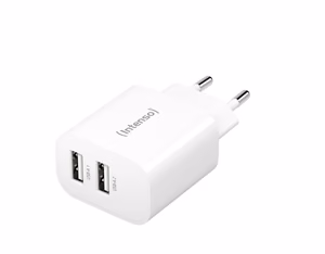 Toiteadapter 2xUSB-A Intenso