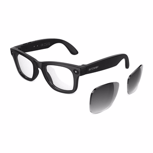 BlitzWolf BW-AG1 Pro AI Smart Glasses with interchangeable photochromic lenses