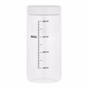 Juhtmeta blender 450 ml klaasanumaga, 100 W, 6 tera