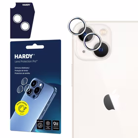 3mk HARDY Lens Protection Pro Glass jaoks Apple iPhone 13 Mini / 13 - Hõbedane