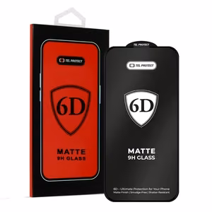 Tel Protect Full Glue 6D Matt karastatud klaas Samsung Galaxy S25 Plus, must (sõrmejäljega avamisega)