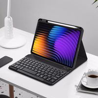 Tech-Protect SC Pen + Keyboard Ümbris jaoks Xiaomi Pad 7 / 7 Pro - Must