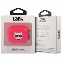 Karl Lagerfeld Choupette ümbris AirPods 3 jaoks - roosa
