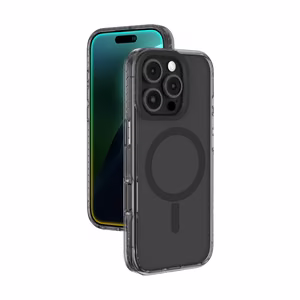 AmazingThing Titan Pro Mag Ümbris with Magnetic Ring jaoks iPhone 16 Pro - Must
