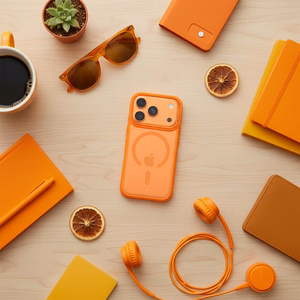 ROAR чехол MAG BUMPER, совместимый с MagSafe, IPHONE 16, оранжевый