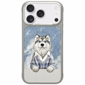 Nimmy Gentle Pets Series Dog MagSafe ümbris iPhone 17 Pro Max hall