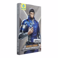 Karastatud klaas 5D Mr. Monkey Glass (Airbag Anti-Broken) Apple iPhone 14 Pro must