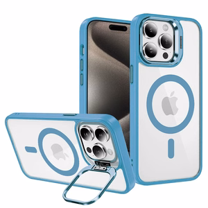 Tel Protect Kickstand Magsafe Ümbris jaoks Iphone 13 Pro Max sinine