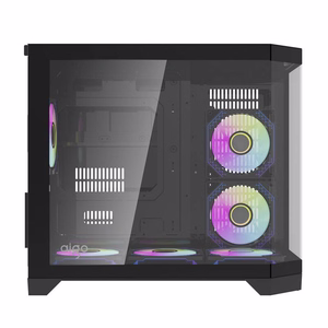 Darflash FT418 computer ümbris + 6 aRGB fans (must)