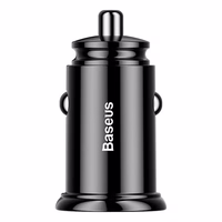 Baseus Circular 2xUSB QC3.0 5A 30W car charger (must)