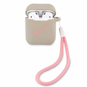 Guess GUACA2LSVSGP AirPods kate hall roosa/halli roosa Silikoon Vintage