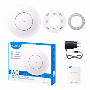 Cudy AC1300 valge Power over Ethernet (PoE)
